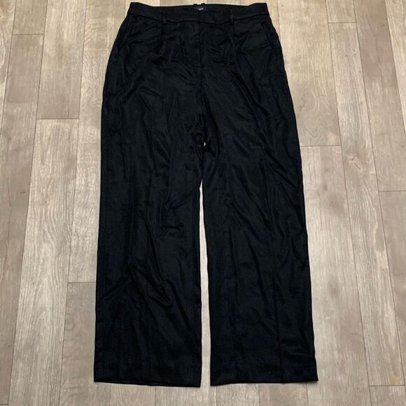 J. Crew Pants - J. Crew Black Straight Leg‎ High Rise Business Casual Dress Work Career Pants